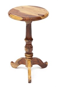 Кофейный столик Бомбей - 0237 палисандр, 35*35*60, натуральный (natural) арт.10046 в Улан-Удэ