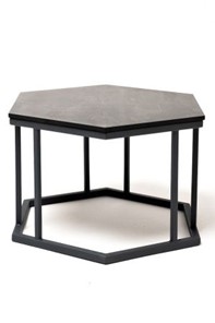 Интерьерный стол Женева  цвет серый гранит Артикул: RC658-50-50-4sis в Улан-Удэ