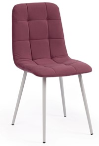 Обеденный стул CHILLY MAX 45х54х90 сливовый 16/белый арт.18286 в Улан-Удэ