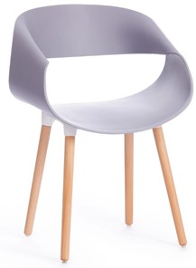 Кухонный стул QXX (mod. C1058) 54х56х78 серый 024 /натуральный арт.15194 в Улан-Удэ