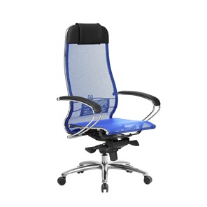 Кресло офисное Samurai S-1.04, синий в Улан-Удэ