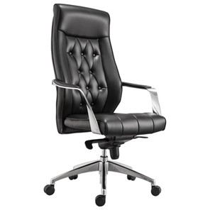 Офисное кресло BRABIX PREMIUM "Sonata EX-754", мультиблок, алюминий, экокожа, черное, 532491 в Улан-Удэ