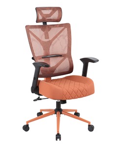 Офисное кресло CHAIRMAN CH566 сетчатый акрил оранжевый / полиэстер оранжевый в Улан-Удэ