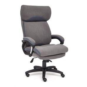 Кресло офисное DUKE флок/ткань, серый/серый, 29/TW-12 арт.14039 в Улан-Удэ