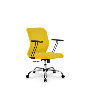 Кресло SU-Mr-4/подл.109/осн.003  желтый в Улан-Удэ