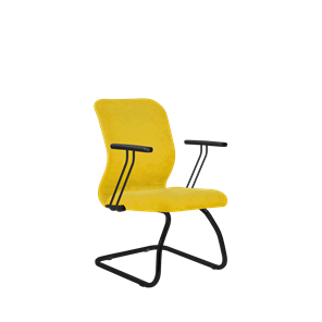 Кресло офисное SU-Mr-4/подл.109/осн.008 желтый в Улан-Удэ