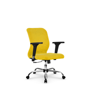 Компьютерное кресло SU-Mr-4/подл.200/осн.003 желтый в Улан-Удэ