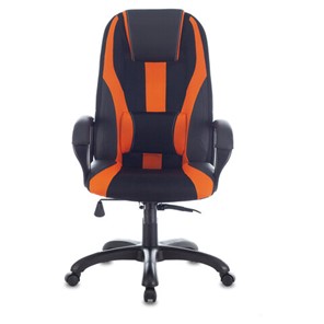 Компьютерное кресло Brabix Premium Rapid GM-102 (экокожа/ткань, черно/оранжевое) 532420 в Улан-Удэ