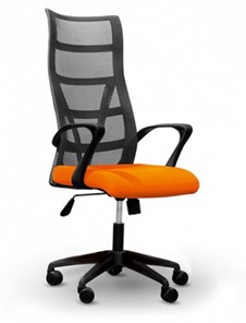 Кресло 5600, оранж/черное в Улан-Удэ