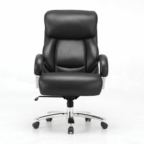Кресло Brabix Premium Pride HD-100 (натуральная кожа, черное) 531940 в Улан-Удэ