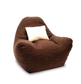 Кресло-мешок Эдем, рогожка орион, коричневый в Улан-Удэ