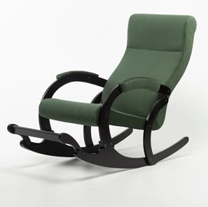 Кресло-качалка в гостиную Марсель, ткань Amigo Green 33-Т-AG в Улан-Удэ