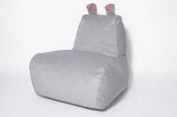 Кресло-мешок Бегемот серый в Улан-Удэ