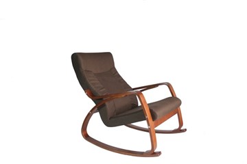 Кресло-качалка Женева, ткань шоколад в Улан-Удэ