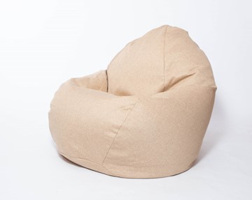 Кресло-мешок Макси, рогожка, 150х100, песочное в Улан-Удэ