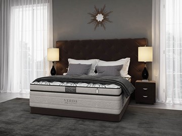 Кровать 2-спальная Style/Basement 160х200, Флок (Велсофт Спелая слива) в Улан-Удэ