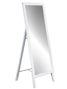 Зеркало напольное в гардероб BeautyStyle 29 (131х47,1х41,5см) Белый в Улан-Удэ
