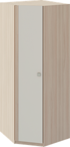 Шкаф угловой Глэдис М21 (Шимо светлый/Белый текстурный) в Улан-Удэ