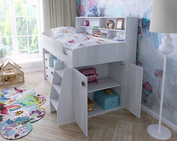 Детская кровать-чердак Малыш-5, цвет Винтерберг в Улан-Удэ - предосмотр 6