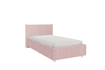 Детская кровать 0.9 Бест, нежно-розовый (велюр) в Улан-Удэ