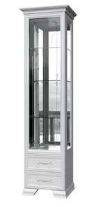 Шкаф-витрина Грация ШР-1, белый, 3 стекла, 420 в Улан-Удэ