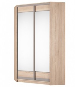 Угловой шкаф Аларти (YA-230х1250(602) (2) Вар. 5; двери D2+D2), с зеркалом в Улан-Удэ