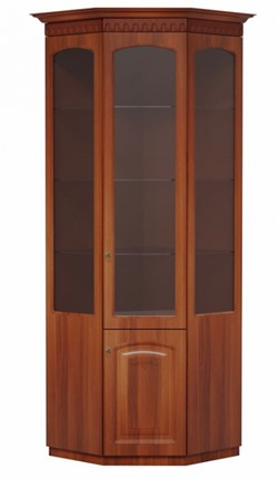 Угловой шкаф Гармония-4, витрина МЦН в Улан-Удэ - изображение