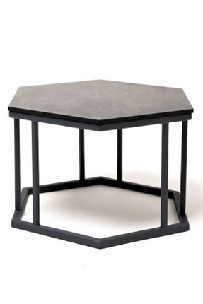 Интерьерный стол Женева  цвет серый гранит  RC658-50-50-4sis в Улан-Удэ - изображение