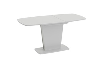 Обеденный раздвижной стол Честер тип 2, цвет Белый/Стекло белый глянец в Улан-Удэ - предосмотр 1