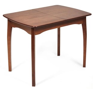 Кухонный раскладной стол Caterina, бук/мдф, 100+30x70x75, коричневый арт.14122 в Улан-Удэ