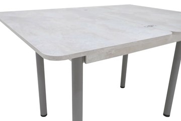 Кухонный стол раскладной Прайм-3Р, Цемент светлый в Улан-Удэ - предосмотр 3