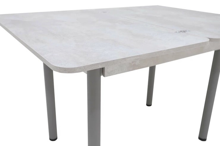 Кухонный стол раскладной Прайм-3Р, Цемент светлый в Улан-Удэ - изображение 3