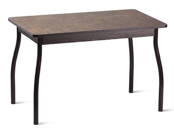 Кухонный стол Орион.4 1200, Пластик Урбан коричневый/Коричневый в Улан-Удэ