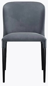 Обеденный стул dikline 275 С103 серый ножки черные в Улан-Удэ