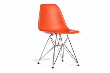 Обеденный стул DSL 110 Chrom (оранжевый) в Улан-Удэ