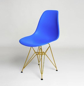 Обеденный стул DSL 110 Gold (синий) в Улан-Удэ