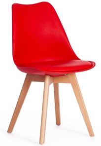 Обеденный стул TULIP (mod. 73) 48,5х52,5х83 красный арт.14208 в Улан-Удэ