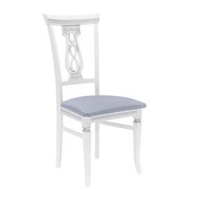 Обеденный стул Leset Юта (Белый 9003 + патина серебро) в Улан-Удэ