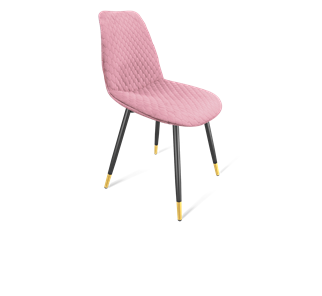 Обеденный стул SHT-ST29-С22 / SHT-S95-1 (розовый зефир/черный муар/золото) в Улан-Удэ
