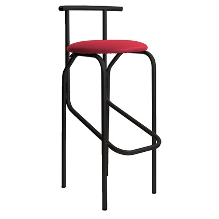 Кухонный барный стул Jola black, кожзам V в Улан-Удэ - изображение