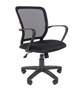 Компьютерное кресло CHAIRMAN 698 black, ткань, цвет черный в Улан-Удэ - предосмотр