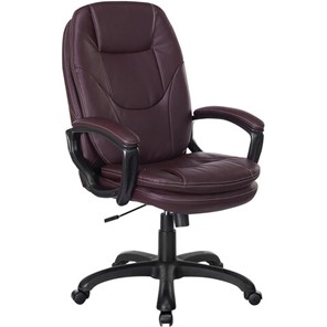 Кресло офисное Brabix Premium Trend EX-568 (экокожа, коричневое) 532101 в Улан-Удэ