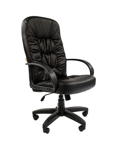 Офисное кресло CHAIRMAN 416, экокожа, цвет черный в Улан-Удэ