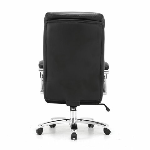 Кресло Brabix Premium Pride HD-100 (натуральная кожа, черное) 531940 в Улан-Удэ - изображение 3