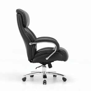 Кресло Brabix Premium Pride HD-100 (натуральная кожа, черное) 531940 в Улан-Удэ - предосмотр 1