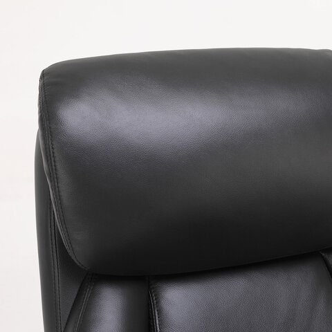 Кресло Brabix Premium Pride HD-100 (натуральная кожа, черное) 531940 в Улан-Удэ - изображение 4