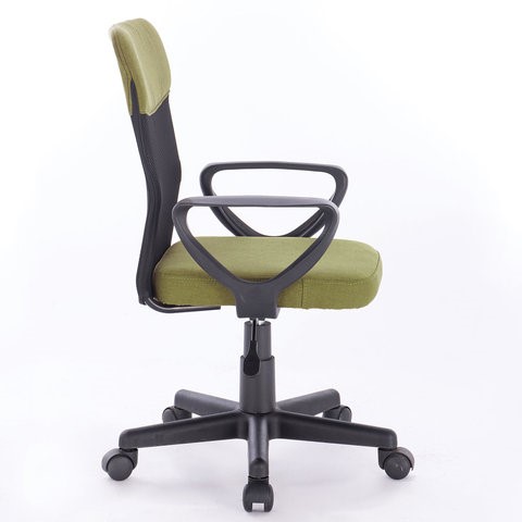 Офисное кресло Brabix Jet MG-315 (с подлокотниками, зеленое) 531841 в Улан-Удэ - изображение 1