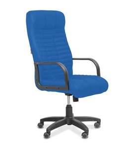Кресло офисное Атлант, ткань TW / синяя в Улан-Удэ