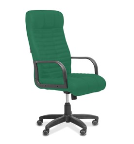Кресло для руководителя Атлант, ткань TW / зеленая в Улан-Удэ
