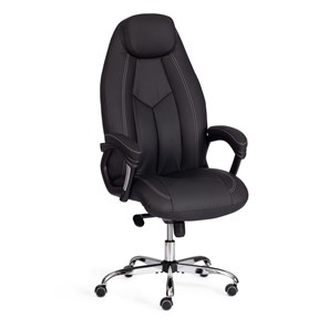 Кресло компьютерное BOSS Lux, кож/зам, черный, арт.21151 в Улан-Удэ - предосмотр